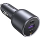 Автомобильное зарядное устройство UGREEN EC705 3xUSB 130W 2xUSB-C+USB-A QC3.0 Black (35025) - изображение 2