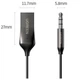 Bluetooth-ресівер UGREEN CM309 BT5.0 Aux with mic Black Grey (70601) - зображення 4
