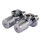 Набор кранов угловых Q Professional Exlusive керамика 1/2″X1/2″ 9999 Chrome(1уп.) - изображение 1
