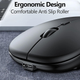 Бездротова комп'ютерна bluetooth миша Wireless Mouse на акумуляторі чорна - изображение 3