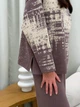 Худи оверсайз женское ARTKNIT Vibe Cotton L Шоколадное (4823093463691) - изображение 5
