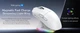 Геймерська акумуляторна, бездротова (Bluetooth + 2,4G), миша Attack Shark X11, PixArt PAW3311, 22000DPI White/БІЛА (X11-3311W) - изображение 7