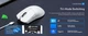 Геймерська акумуляторна, бездротова (Bluetooth + 2,4G), миша Attack Shark X11, PixArt PAW3311, 22000DPI White/БІЛА (X11-3311W) - изображение 10