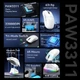 Геймерська акумуляторна, бездротова (Bluetooth + 2,4G), миша Attack Shark X11, PixArt PAW3311, 22000DPI White/БІЛА (X11-3311W) - изображение 14
