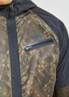 Спортивная куртка для бега мужская водойстойкая с капюшоном CRAFT Lumen Hydro Jacket 1907693-158650 P Coment/Sencha XL - изображение 4