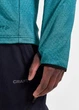 Спортивная флисовая кофта мужская CRAFT Core Trim Thermal Midlayer 1909500-678200 Opal/Melange XXL - изображение 4