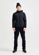 Куртка мужская зимняя с капюшоном CRAFT ADV Explore Hybrid Jacket 1911890-999000 Black L - изображение 6