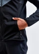 Спортивная куртка для бега мужская зимняя CRAFT Glide Block Jacket 1909596-995999 Asphalt/Black XL - изображение 4