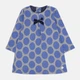 Детское платье для девочки Chicco 00361-095 68 см Серо-синее (8059609519460) - изображение 1