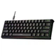 Ігрова механічна клавіатура Leaven K620 з Підсвіткою RGB Hot Swap Чорна - зображення 1