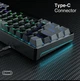 Игровая Механическая Клавиатура AULA F3261 с Подсветкой RGB Серо-Черная - изображение 3