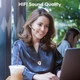 Беспроводная Bluetooth гарнитура New Bee M53 с шумоподавлением и зарядным кейсом Чёрный - изображение 10