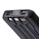 Повербанк 10000 mAh із бездротовою зарядкою Smart X 3 шнура в комплекті - зображення 2