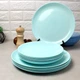 Лазурная обеденная плоская тарелка Luminarc Diwali Light Turquoise 25 см (P2611) - изображение 2