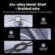 Концентратор 6-in-1 Type-C UGREEN CM512 HUB 10 Gbps Type-C+USB 3.2 RJ45 Gigabit Ethernet 1000Mbps для ноутбука MacBook Windows Grey (45320) - зображення 6