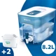 Фильтр-кувшин Brita Flow 8,2 л с картриджами Maxtra Pro 2 шт - изображение 1