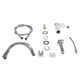 Змішувач для раковини Qtap Grand (з гігієнічним душем) QTGRA272CRW45671 Chrome/White - зображення 7