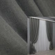 Комплект готових штор VR-Textil Льон Мішковина № 1473ш Темно-сірий 100х270 см 2 шт (31-712) - зображення 1