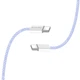 Кабель ColorWay USB Type-C + USB Type-C (M/M), 3.0 А, 1 м, Purple (CW-CBPDCC061-PU) - зображення 4