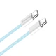 Кабель ColorWay USB Type-C + USB Type-C (M/M), 3.0 А, 1 м, Blue (CW-CBPDCC061-BL) - зображення 3