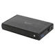 Зовнішня кишеня Gembird для 3.5" SATA USB 3.0 Black (EE3-U3S-3) - изображение 1