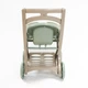 Коляска для ляльок із шезлонгом 0122/01eco бірюзовий - зображення 2