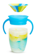 Чашка-непроливайка с ручками Munchkin Miracle 360 Tropical Swirl на 207 мл кузнечик - изображение 2
