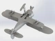 Сборная модель ICM I-153 зимняя версия , Советский истребитель 2 Мировой войны 32011 - изображение 11