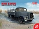 Сборная модель ICM KHD S3000, Немецкий военный грузовой автомобиль 2 Мировой войны 35451 - изображение 2