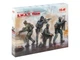Сборная модель ICM Команда S.W.A.T. 4 Фигуры DS 2401 - изображение 1