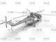 Сборная модель ICM Sikorsky CH-54A Tarhe, Тяжелый вертолет США 53054 - изображение 15