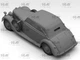 Сборная модель ICM Typ 320 W142 Cabriolet Soft Top, Немецкий штабной автомобиль 2СВ с поднятым тентом 35542 - изображение 13