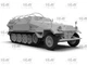 Сборная модель ICM Sd.Kfz.251/8 Ausf.A "Krankenpanzerwagen", немецкий санитарный Бронетехніка 2СВ 35113 - изображение 14