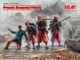 Сборная модель ICM Французские зуавы 1914 4 Фигуры 35709 - изображение 2