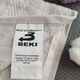 Полотенце махровое хлопковое BEKI (326-2) 70x135см светло-бежевый - изображение 2