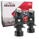 Лампа світлодіодна для фар DECKER LED GL-01 PRO H4 5500K 9000LM 2 шт комплект - зображення 1