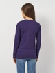 Подростковая футболка с длинными рукавами для девочки Levis Lvb-L/S Batwing Tee 4EA643-PAS-LR 146-152 см (12A) Темно-фиолетовая (3666643113988) - изображение 2