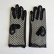 Короткі вечірні рукавички в дрібний горошок Honey Fashion Accessories XS/S/M чорний (7-85) - изображение 6