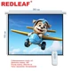 Проекционный экран Redleaf SMM-4302 моторизированный настенный потолочный 100" 203x153см 4:3 - изображение 1