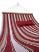 Гамак с планкой Siesta Red XXL 200х150 WCG Стеганая ткань + подушка - изображение 3