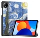 Чохол Smart Case на Xiaomi Redmi Pad SE (8.7") 2024 / чохол для планшета з функцією підставки / (зіркова ніч) - зображення 1