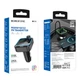Автомобильный FM-трансмиттер BOROFONE BC53 Highway PD20W+QC3.0 car BT FM transmitter 18W Black - изображение 6