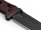 Нож складной карманный замок Axis lock Benchmade 273BK-2201 Sibert Mini Adamas, bordo, Limited, 194 мм - изображение 5