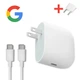 Зарядное устройство Google 45W USB Type-C (US) (кабель 1м.) (Refurbished) - изображение 1