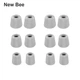 Амбушюри для наушников пенные с эффектом памяти New Bee NB-F3 6 пар Grey (NB-F3 Grey) - изображение 11