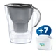 Фильтр-кувшин Brita Marella 2,4 л Черный с электронным индикатором ресурса + 7 картриджей Brita Maxtra Pro - изображение 1
