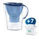 Фильтр-кувшин Brita Marella 2,4 л Синий с электронным индикатором ресурса + 7 картриджей Brita Maxtra Pro - изображение 1