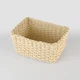 Кошик МВМ MY HOME плетений 13х19х25 cм Бежевий (TH-34 M BEIGE) - изображение 2