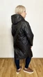Демісезонне пальто Lady Prestige П93 56 чорне - зображення 3