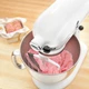 Насадка-лопатка KitchenAid 5KFE5T для чаші 4.8/4.7/4.3/3 л з гнучким ребром біла - зображення 2